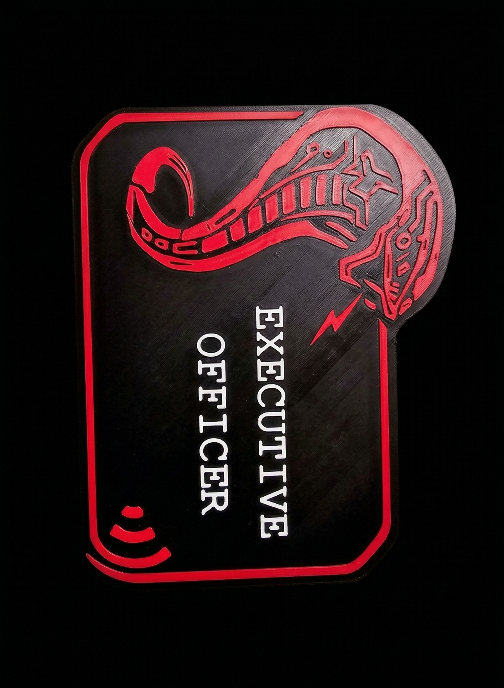 3D Printed Door Placard