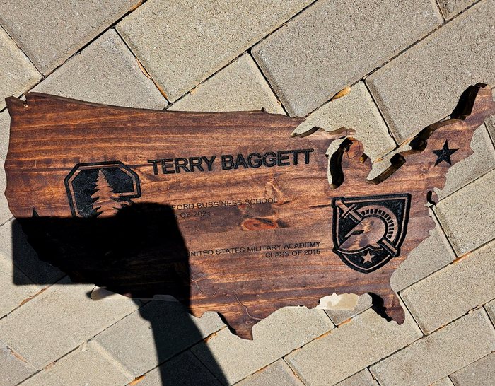 Live Edge Wood Display